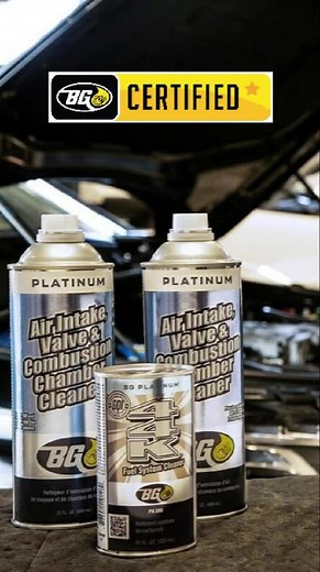 BG Platinum Service: Complete Air Intake Cleaner