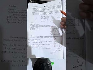 شرح انشاءات موضوع Approximate Analysis Of Statically Indeterminate Structure ( الجزء الاول )