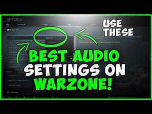 The Best Audio Settings On Warzone! Call Of Duty Warzone Audio Settings!