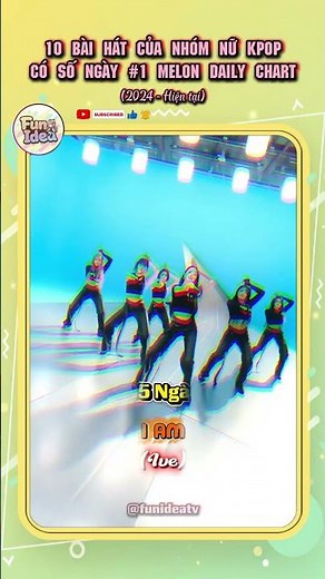 Top 10 Kpop girl group songs with the most days at No. 1 Melon Daily Chart