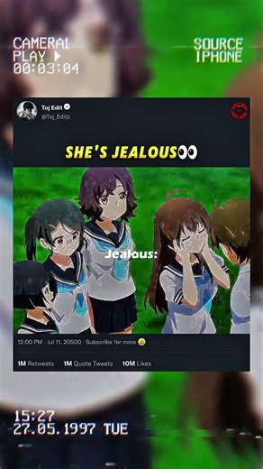 She's Jealous The Dreaming Boy Is a Realist Anime Moment #anime #animeshorts #animeamv