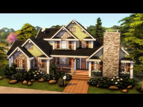 Large Family Home 🏡 The Sims 4 Speed Build | No CC