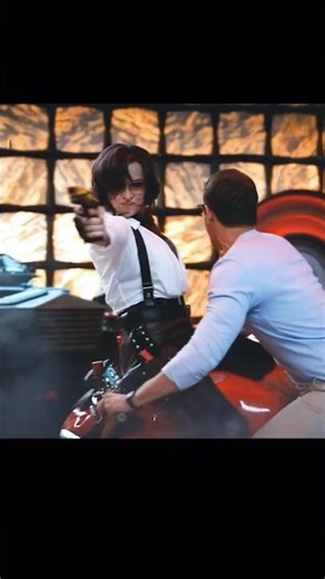 Free Guy - Epic Fight Scene 🔥 | Molotov Girl & Guy Action! #short #wollywood #trending