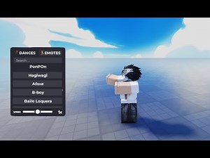Dance and Emote System - Roblox Studio