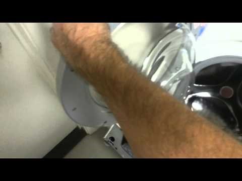 Bosch Logixx 8, how to open the door when the latch handle breaks