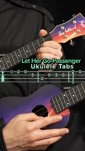 Let Her Go by @passengermusic 🌠 🎸: Flight Travel Sunset Ukulele 🎥: @jaydenblue.fr #ukulele #lethergo #passenger #musician #fyp | Flight Ukulele