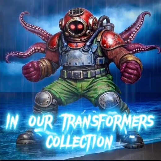 Will hasbro ever give us a high quality posable OCTOPUNCH pretender? #hasbro #transformers