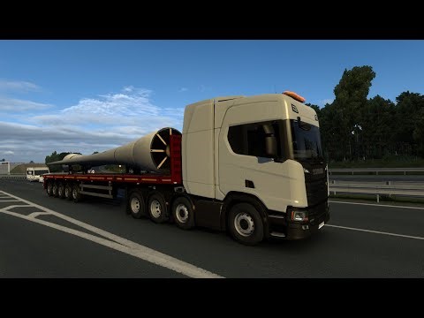 Mini Wind Blade In Germany || Euro Truck Simulator 2 || 1.58 ||