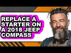 How to Replace a Starter on a 2018 Jeep Compass (Only Way)