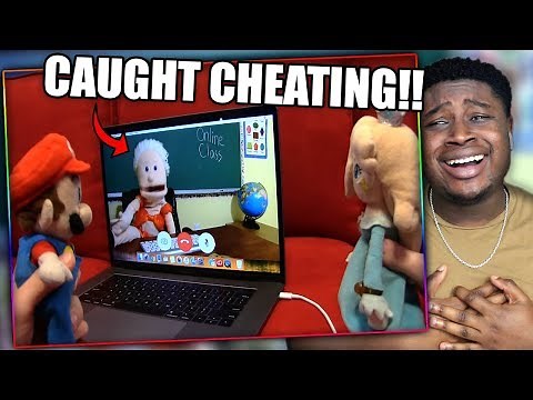 MARIO DATES JEFFY'S TEACHER! | SML Movie: Jeffy's Online School Reaction!