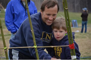 The "Checklist Challenge" presented by Dads' Bucket List on October 25th in Brook Run Park. Dads & Kids team up to try obstacles and challenges based on popular TV shows like Survivor & The Amazing Race