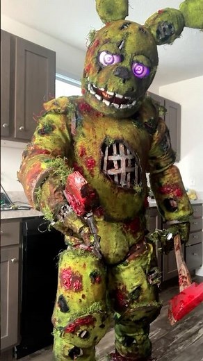 Dead by Daylight X Five Nights at Freddy’s Springtrap Cosplay Costume Showcase Halloween