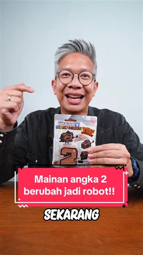 Mainan Angka 2 Berubah Jadi Robot!!