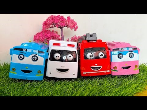 Tayo the Little Bus and Friends Tayo, Lani, Rogi, Gani