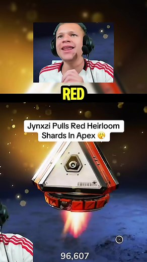 Jynxzi Pulls Red Heirloom Shards in Apex Legends!
