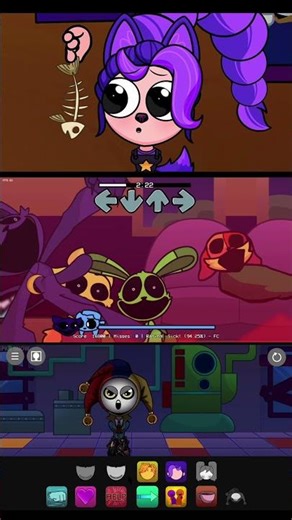 FNF vs Catnap & Prototype - Poppy Playtime mod - Friday Night Funkin' Mobile Game #fnf #prototype