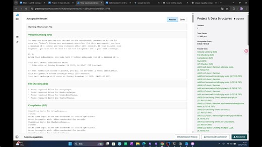耗时一天 终于拿下proj1了呜呜呜