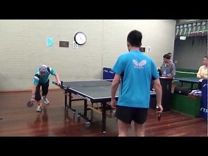Melbourne Inter Asian Clubs TTennis 2011 - Frankie(李清) vs Phillip Xiao( New Zealand Champion)