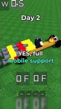 Building Blox Day 2 #roblox #gamedev #robloxstudio #devlog