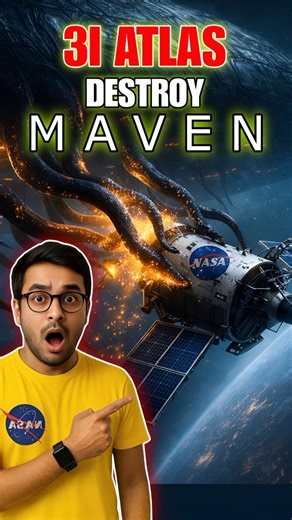 3I Atlas DESTROYS NASA’s MAVEN Orbiter?! Shocking Mars Space Mystery #shorts
