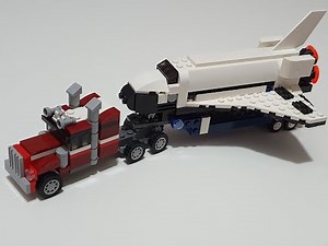 LEGO Shuttle Transporter | LEGO Creator 31091 Speed Build | LEGO Transporter für Space Shuttle |3in1