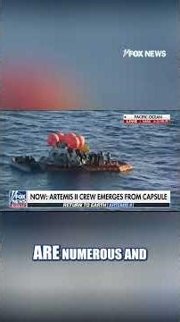 BREAKING: Artemis II crew extracted from Pacific Ocean after successful splashdown