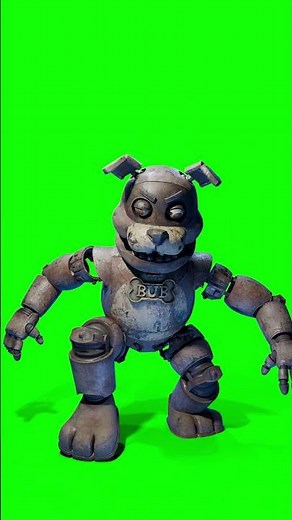 Bub FNaF Workshop Animation | Green Screen