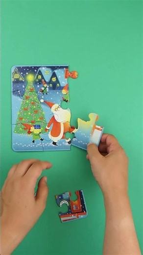 This book follows Santa as he gets ready for the most magical night of the year 🎅