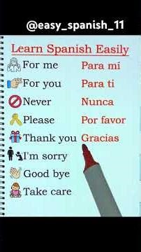 Learn✅Spanish language