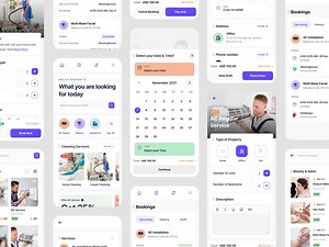 Home Service UI Kit-  DoorHub