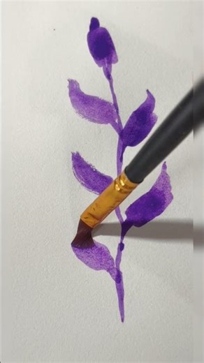 Violet theme #art #drawing #watercolor