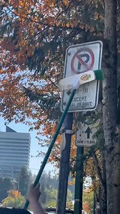 27K views · 110 reactions | I felt guilty about my last video doing an illegal U-turn, so I’m making amends by cleaning traffic signs for free now  | Jerome Abad | Facebook