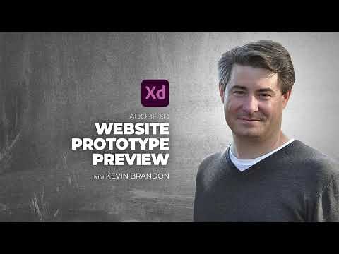 Adobe XD Preview Website Prototype in a Web Browser