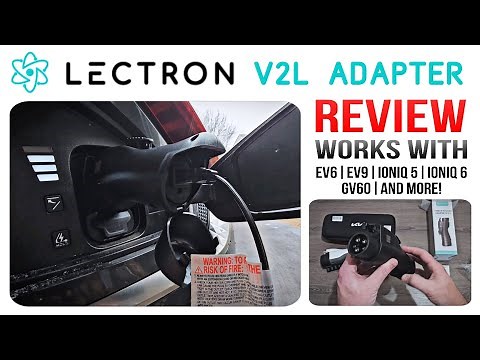 Turn Your Hyundai/Kia/Genesis EV into a Power Outlet! Lectron V2L Adapter Review