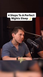 🌙 How to Get the Perfect Night of Sleep – Step by Step Getting great sleep isn’t just about how long you sleep — it’s about setting the right signals for your body and brain. Here’s the science-backed formula: 🍽️ 1. Eat Before Sunset • Have your last meal before the sun goes down. • Avoid all calories afterward — even small snacks disrupt hormonal signals for sleep. 🌑 2. Embrace the Darkness • After sunset, limit exposure to artificial light. • Use dim, warm lighting — darkness helps trigger 