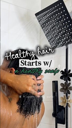 🌿 My Scalp Was Overdue for This Reset | Natural Hair Wash Day Routine 💦