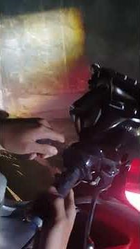 HOW TO MEASURE THE THROTTLE CABLE PLAY DISTANCE ON A MOTORCYCLE.|Devin kalyanaufal 04/24624 XI MEC.