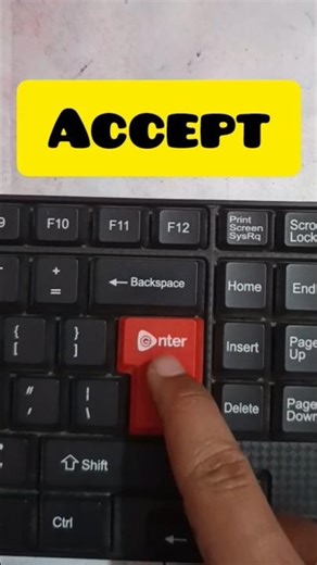 Use Of Enter, Backspace Key#computer#trendingshorts #education #windows #keyboard