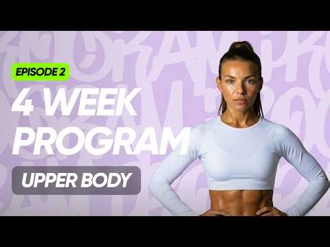 Strength & Tone Series 60 Min Dumbbell Upper Body Workout | 4 Week Program | Week 1 Episode 2
