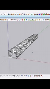 sketchup quick tips / how to generate complex truss model sketchup tutorial sketchup plugin tips jhs powerbar plugin #furnituredesign #3d #parametric #plugins #InteriorDesign #SKETCHUP #building #fblifestyle #buidling #sketchup3d #elevation #architectural #Construction #buildings #structure | Vray sketchup guru