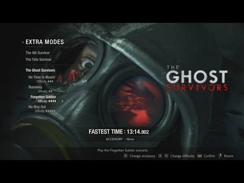 RESIDENT EVIL 2 Ghost SurvivorsWalkthrough Gameplay - Forgotten Soldier speed run 🔥