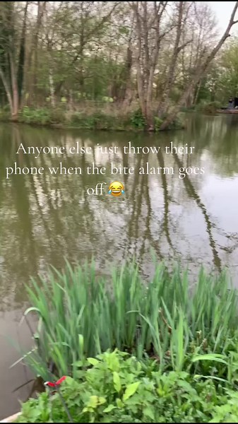 Funny Fishing Moments: Phone Throwing When Bite Alarm Goes Off