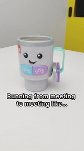 95K views · 63 reactions | Fueling productivity one sip at a time! ☕ Our Wake Up & Learn™ Coffee Mug turns every meeting into a laugh-filled adventure. Because who says work can't be fun? | Fisher-Price | Facebook