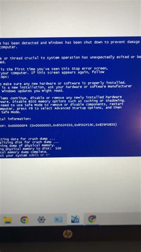 Синий экран смерти ☠️ Windows 7 ￼