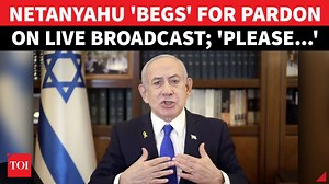 Accused of corruption, Netanyahu ignites firestorm, demands full pardon in letter to president | Watch israeli Prime Minister Benjamin Netanyahu formally requested a full presidential pardon, arguing the public interest outweighed his personal legal fight. President Isaac Herzog confirmed receiving the request and pledged a careful review. Netanyahu reportedly offered no admission of guilt and maintained his innocence in the long-running bribery and fraud cases. The move came just days after U.S