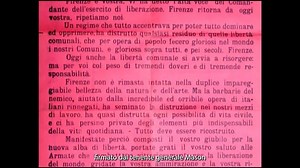 #Firenzelibera 11 agosto, 80 anni dalla liberazione di Firenze dal regime nazifascista Nel pomeriggio dell'8 agosto il comando militare della Resistenza ha già messo in stato d’allarme tutte le squadre d'azione perché da tanti segni si intuisce che i tedeschi si apprestano a lasciare la città mentre le truppe anglo-americane indugiano ancora a sud dell’Arno. Il segnale convenuto dell'insurrezione generale sarà il suono a martello del campanone di Palazzo Vecchio, la Martinella. Nella notte tra i