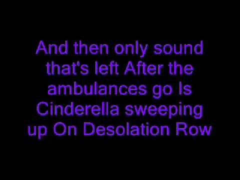 My chemical romance -Desolation row lyrics!
