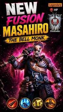 New Fragment Fusion: Masahiro the Bell Monk Shadowkin Reviver #raidninja #RaidShadowLegends