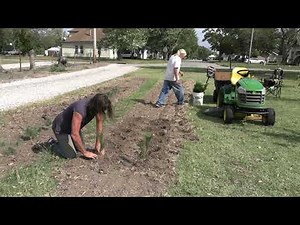 S3EP35 - Using an auger to plant Christmas tree seedlings getting it done before it rains
