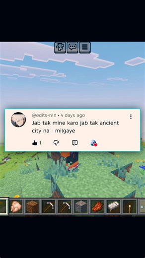 I Finally Found an Ancient City After Hours of Mixing! #minecraft #minecraftchallenge